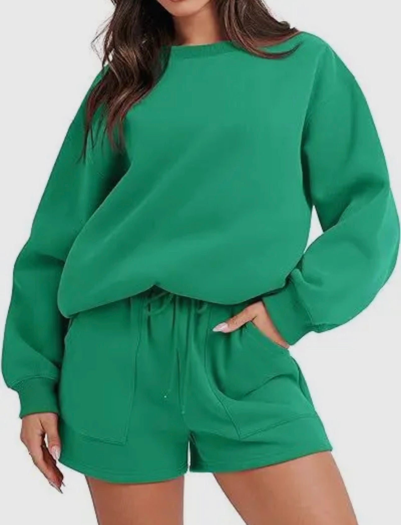 Sweatshirt & Shorts Set